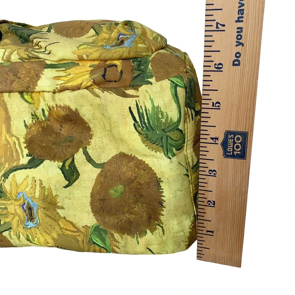 Van Gogh Backpack Sunflower Yellow Floral Bag Immersive Lighthouse Exclusive NEW